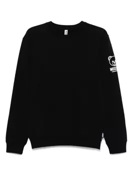 Толстовка с логотипом Moschino, черный