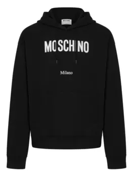 Толстовка с логотипом Moschino, черный