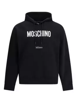 Толстовка с логотипом Moschino, черный
