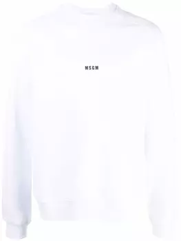 Толстовка с логотипом MSGM, белый