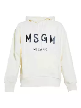 Толстовка с логотипом MSGM, белый