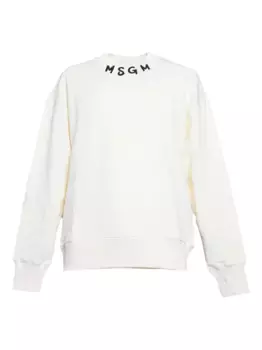 Толстовка с логотипом MSGM, белый