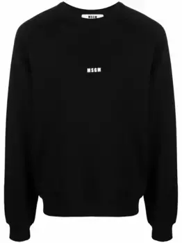 Толстовка с логотипом MSGM, черный