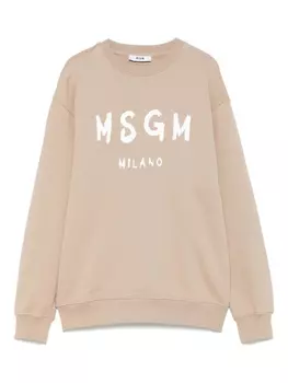 Толстовка с логотипом MSGM Kids, нейтральный