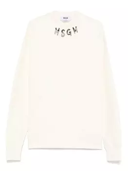 Толстовка с логотипом MSGM, нейтральный