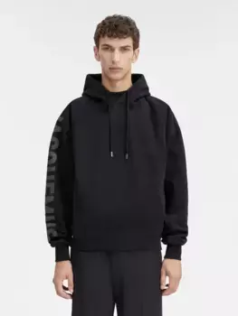 Толстовка с логотипом на рукавах с капюшоном Typo Jacquemus, черный
