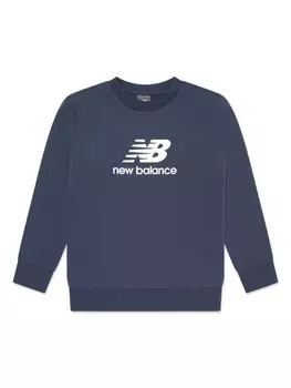Толстовка с логотипом New Balance Kids, синий
