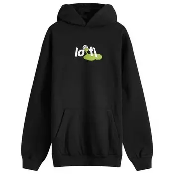 Толстовка с логотипом Paint Lo-Fi, черный