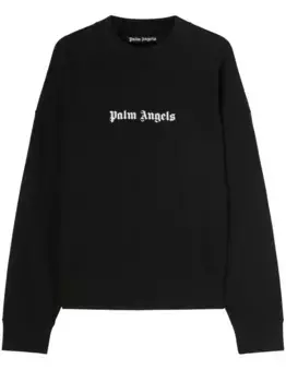 Толстовка с логотипом PALM ANGELS, черный