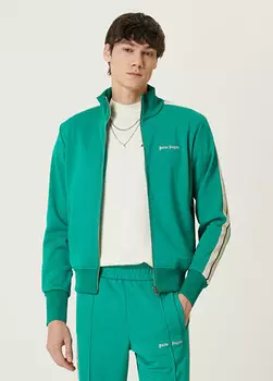 Толстовка с логотипом Palm Angels, зеленый