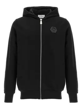 Толстовка с логотипом Philipp Plein, черный