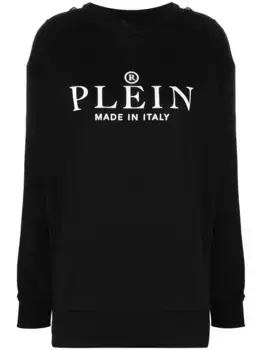 Толстовка с логотипом Philipp Plein, черный