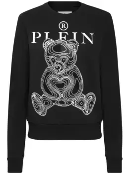Толстовка с логотипом Philipp Plein, черный