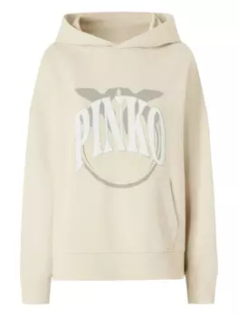 Толстовка с логотипом PINKO, нейтральный