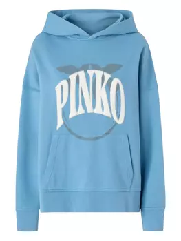 Толстовка с логотипом PINKO, синий