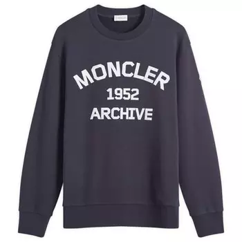 Толстовка с логотипом Pixel Moncler, синий