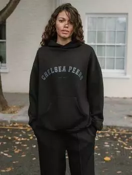 Толстовка с логотипом подводного плавания Chelsea Peers, черный