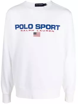 Толстовка с логотипом Polo Ralph Lauren, белый