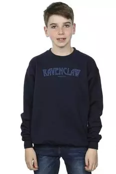 Толстовка с логотипом Ravenclaw Harry Potter, темно-синий