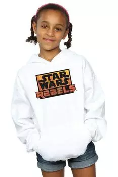 Толстовка с логотипом Rebels Star Wars, белый