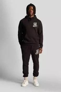 Толстовка с логотипом Ripple, черная Debenhams, черный