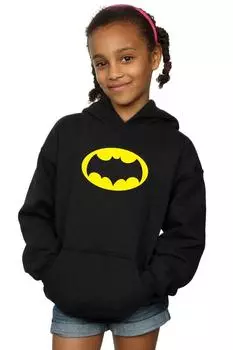 Толстовка с логотипом сериала «Бэтмен» DC Comics, черный