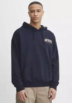 Толстовка с логотипом синего цвета SDFRANCISCO Solid, темно-синий