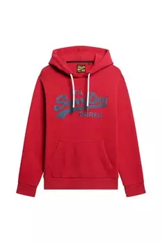 Толстовка с логотипом Soda Pop Superdry, красный