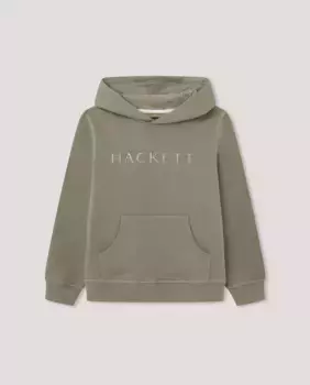 Толстовка с логотипом спереди Hackett, цвет Verde Militar