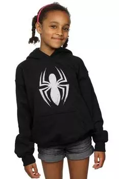 Толстовка с логотипом Spider-Man Ultimate Spider Marvel, черный