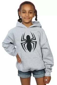 Толстовка с логотипом Spider-Man Ultimate Spider Marvel, серый