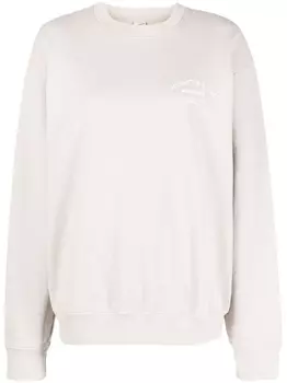 Толстовка с логотипом Sporty & Rich, бежевый