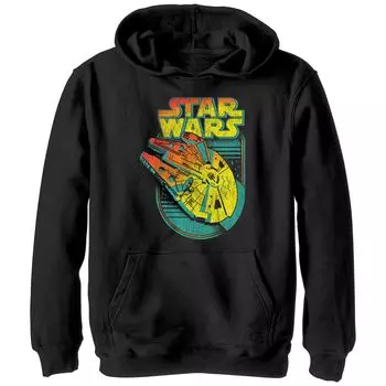 Толстовка с логотипом Star Wars Falcon Flight для мальчиков 8–20 лет Licensed Character