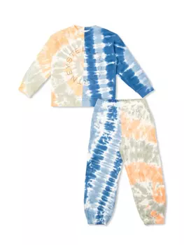 Толстовка с логотипом Stella McCartney Kids, синий