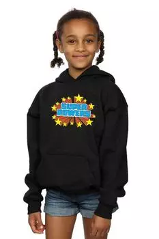 Толстовка с логотипом Super Powers DC Comics, черный