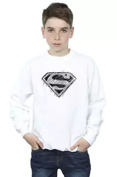 Толстовка с логотипом Супермена DC Comics, белый