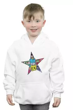 Толстовка с логотипом Teen Titans Go Star DC Comics, белый