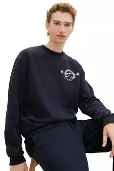 Толстовка с логотипом Tom Tailor, синий