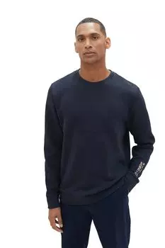 Толстовка с логотипом Tom Tailor, синий