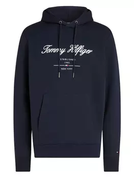 Толстовка с логотипом Tommy Hilfiger, синий