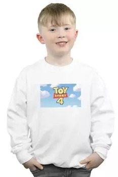 Толстовка с логотипом Toy Story 4 Cloud Disney, белый