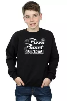 Толстовка с логотипом Toy Story Pizza Planet Disney, черный
