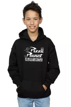 Толстовка с логотипом Toy Story Pizza Planet Disney, черный