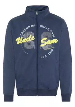 Толстовка с логотипом UNCLE SAM, цвет blau