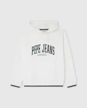 Толстовка с логотипом университета для мальчиков Pepe Jeans, цвет Crudo