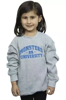 Толстовка с логотипом Университета монстров Disney, серый