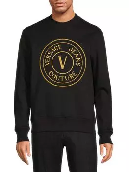 Толстовка с логотипом Versace, цвет Black Gold