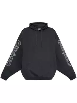 Толстовка с логотипом VETEMENTS, синий