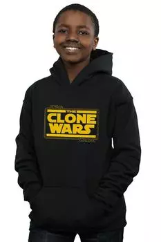 Толстовка с логотипом «Войн клонов» Star Wars, черный