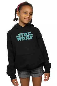 Толстовка с логотипом в стиле ретро X-Wing Star Wars, черный
